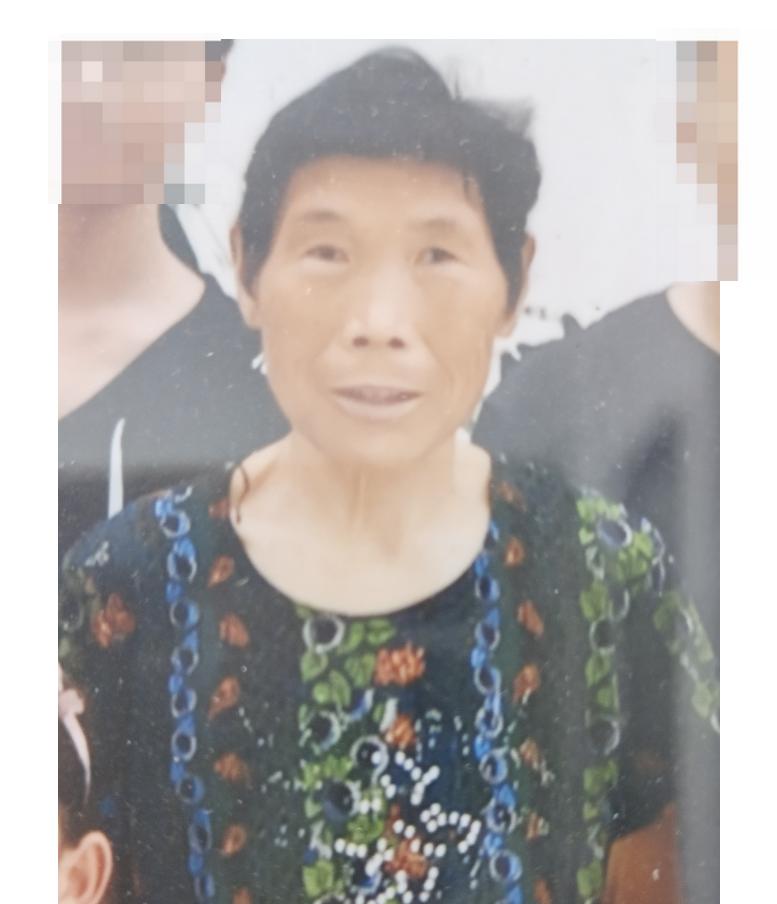 走失者照片 周口寻人：七旬老太走失，戴绿色头巾...