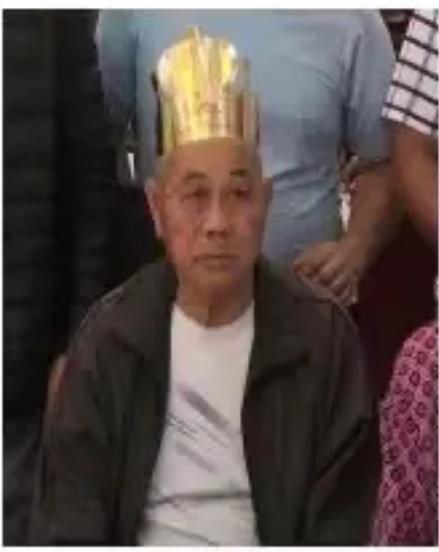 走失者照片 珠海急寻：八旬老人失联，拄木棍，穿...