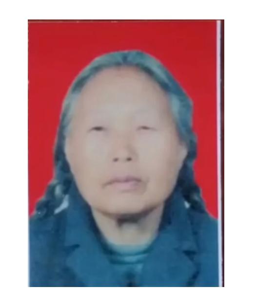 走失者照片 渭南寻人：六旬老太走失，穿红白花棉...