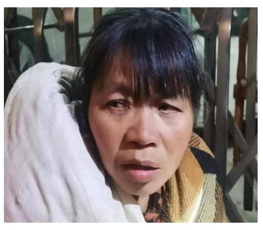 走失者照片 南平建瓯寻亲：五旬女子被救助，穿花...