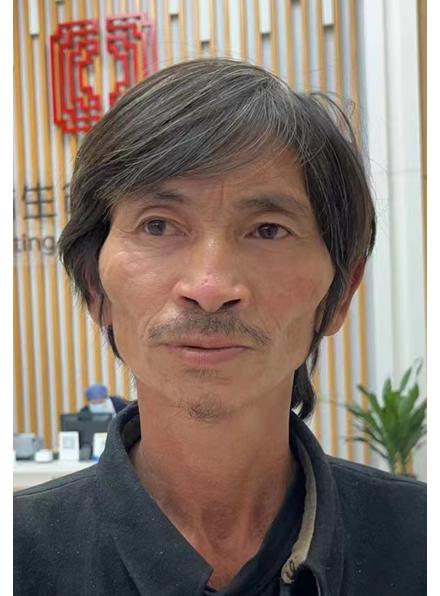 走失者照片 温州寻亲：中年男子被救助，穿黑色衬...