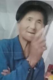 走失者照片 咸阳急寻：七旬老太走失，穿花棉衣、...