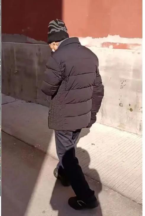 走失者照片 鹤岗八旬老人失联，穿黑色羽绒服，戴...