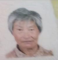 走失者照片 淮安寻人：七旬老太走失，穿格纹棉衣...
