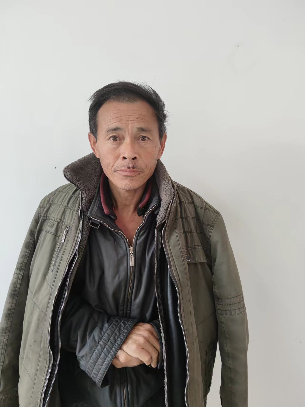 走失者照片 聊城寻亲：五旬男子被救助，自述属羊...