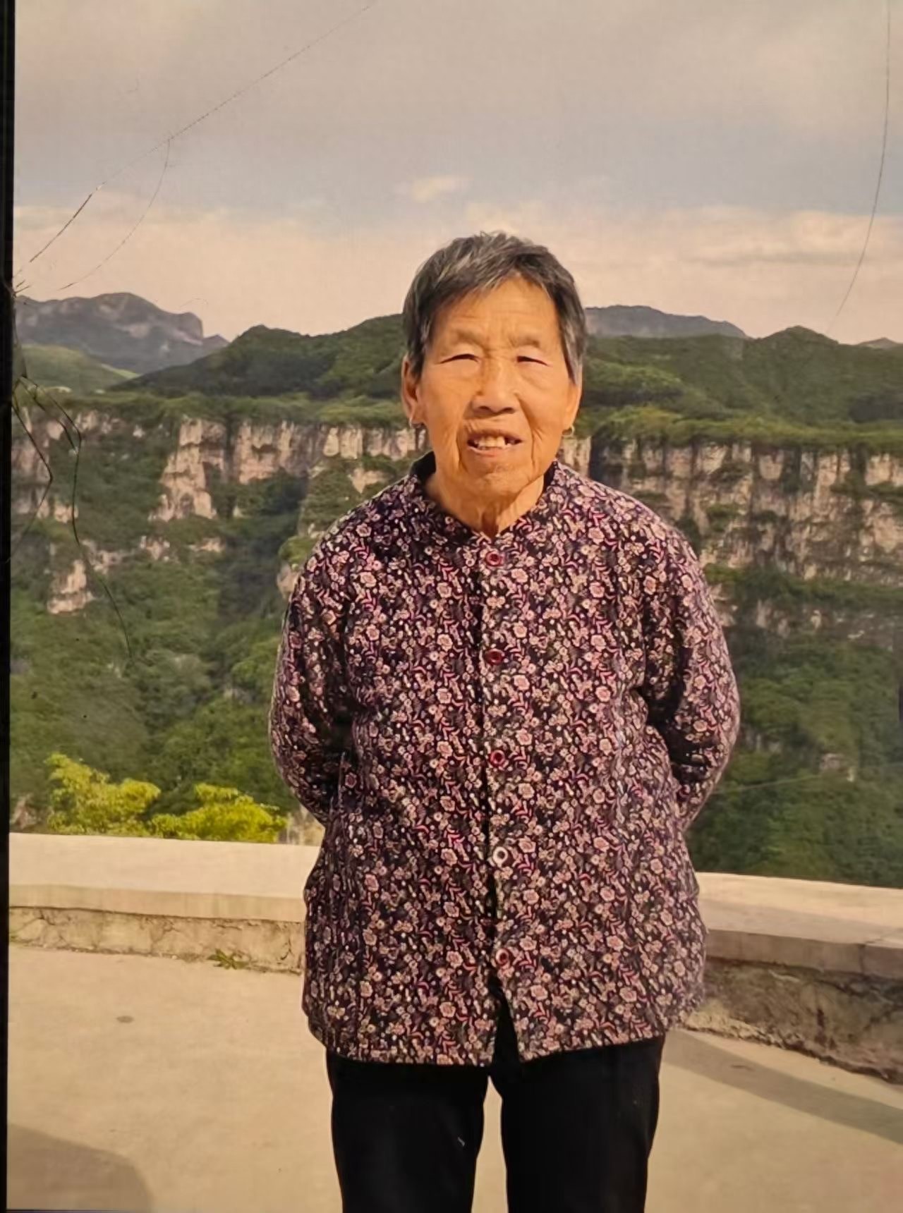 走失者照片 长治市寻人：八旬老太走失，穿花马甲...