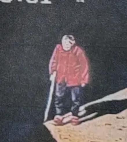 走失者照片 保定寻人：八旬老太走失，穿红色格棉...