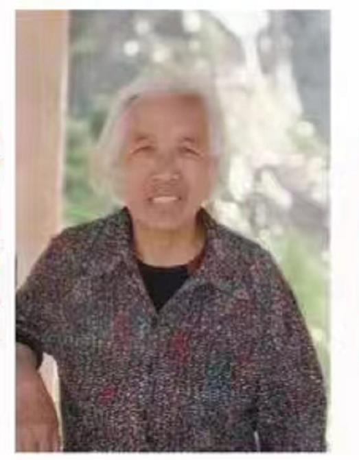 走失者照片 忻州六旬老太走失多日，穿紫色上衣、...