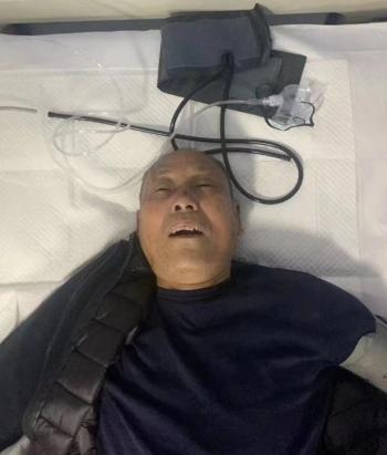 走失者照片 患者寻亲：西安六旬老人被送医，穿黑...