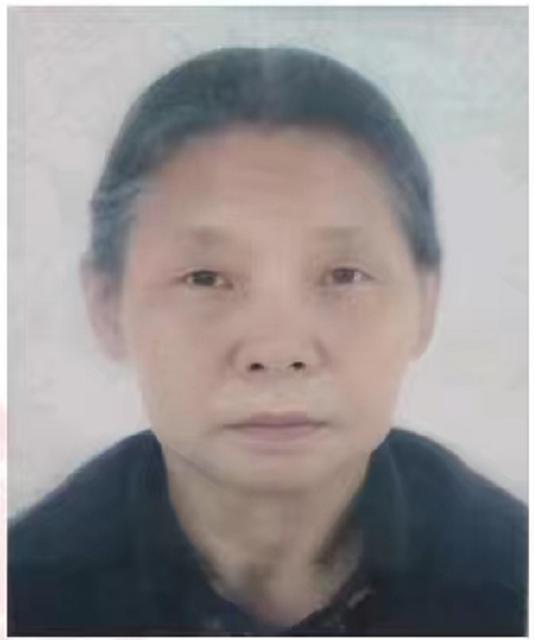 走失者照片 巴中急寻：七旬老太走失，穿紫色外套...