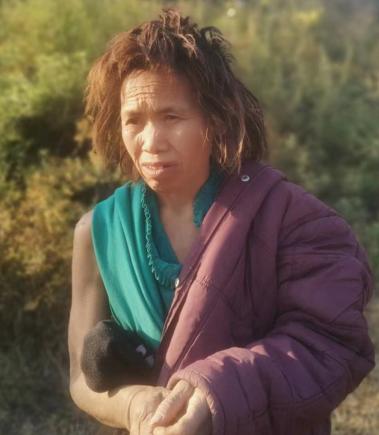 走失者照片 石家庄寻亲：中年女子被救助，穿紫色...