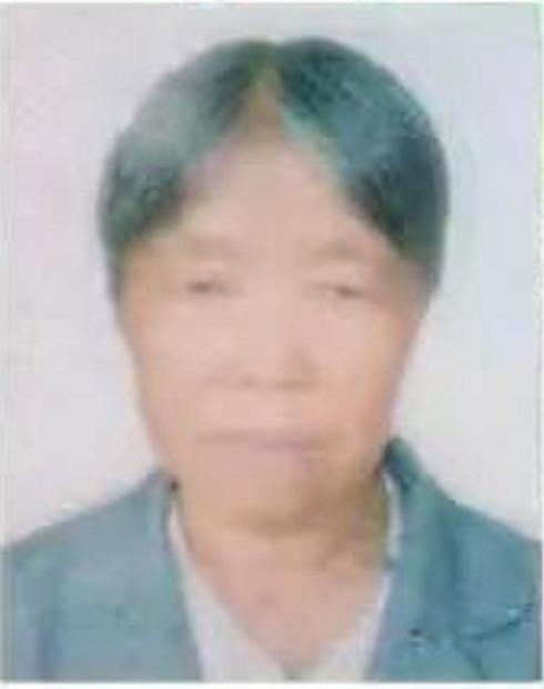 走失者照片 广安急寻：七旬老太失联，穿暗红色外...