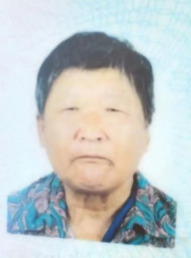 走失者照片 蚌埠市寻人：六旬老太走失，患脑梗，...