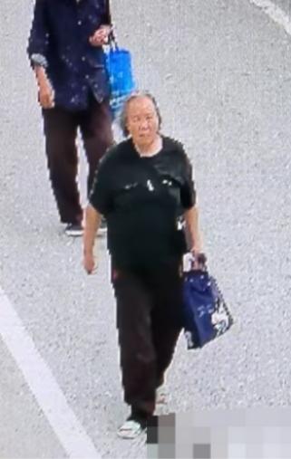 走失者照片 襄阳市寻人：八旬老太走失，穿黑色T...