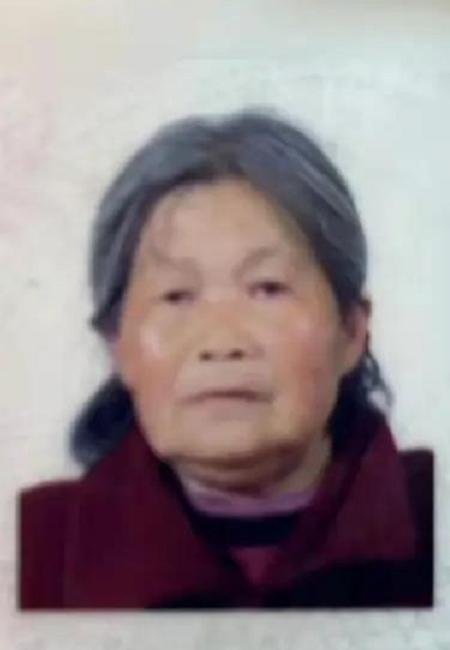 走失者照片 广元急寻：八旬老太失联，穿大红色马...