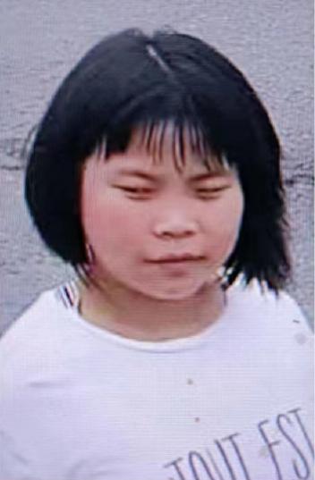 走失者照片 紧急寻人！阜阳13岁女孩失联，短发...