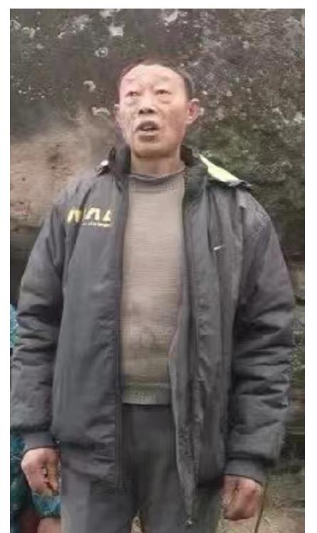走失者照片 南充急寻：六旬老人走失，穿白色条纹...