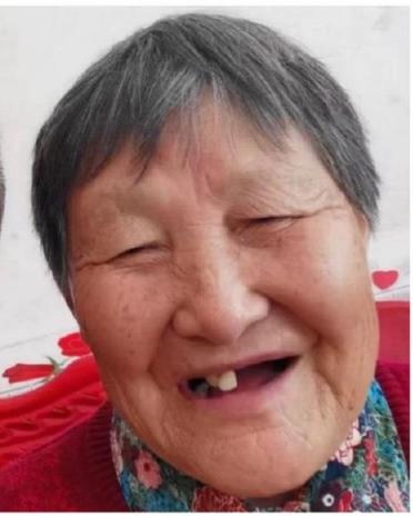 走失者照片 紧急寻人！重庆八旬老太走失，患小脑...