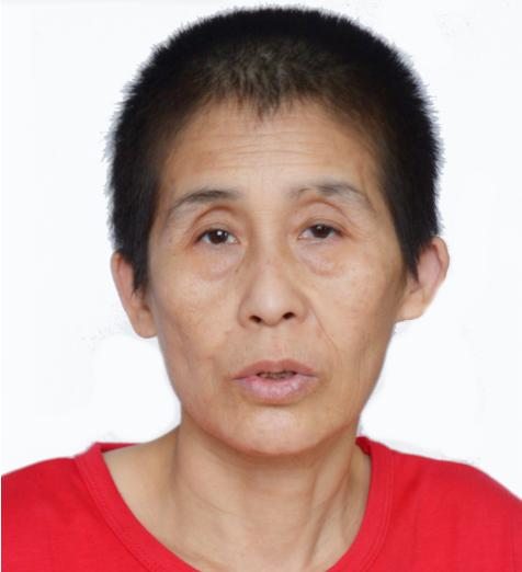 走失者照片 衡水寻亲：五旬女子被救助，穿花上衣...