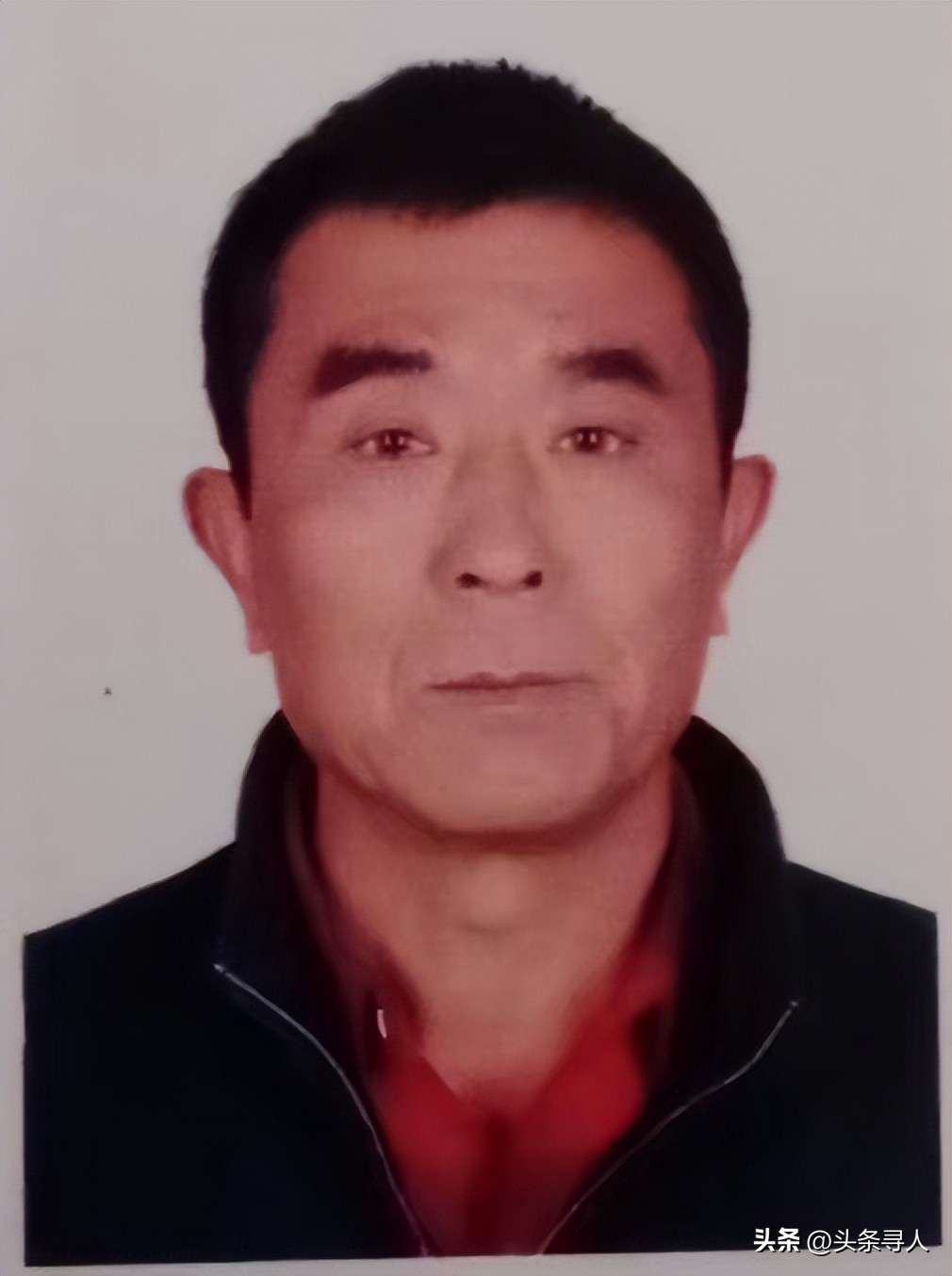 走失者照片 寻浙江金华籍战友傅忠贤,你的温和多...