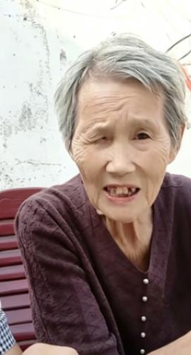 走失者照片 湖州市寻人：八旬老太走失，穿黑底红...