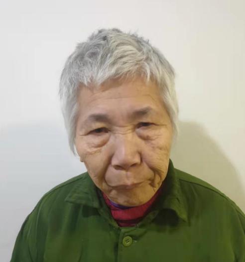 走失者照片 谁家老太走失了？赣州七旬老太被救助...