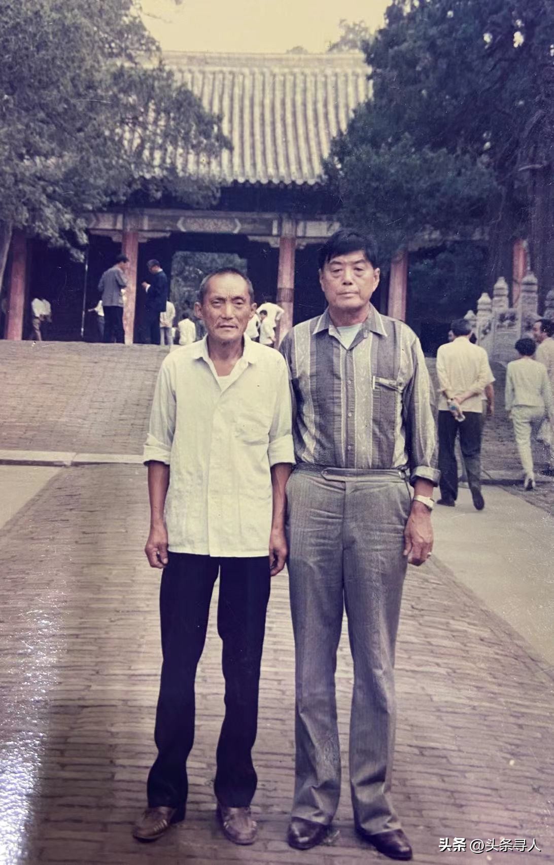 走失者照片 台湾抗美援朝老兵离世多年,儿子代其...