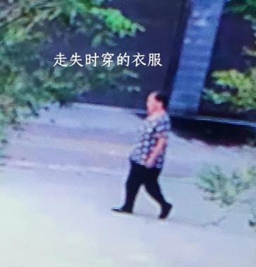 走失者照片 南阳急寻！七旬老太走失，穿花上衣、...