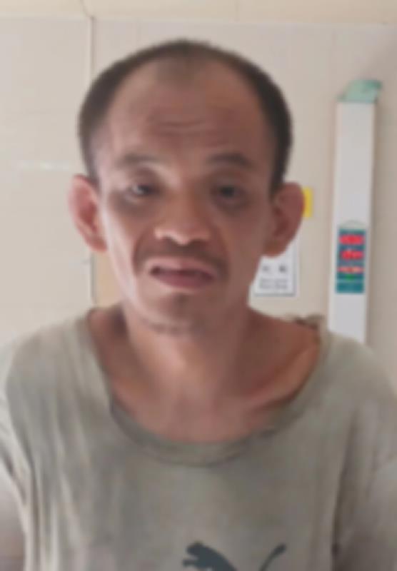 走失者照片 萍乡寻亲：五旬男子被救助，穿白色T...