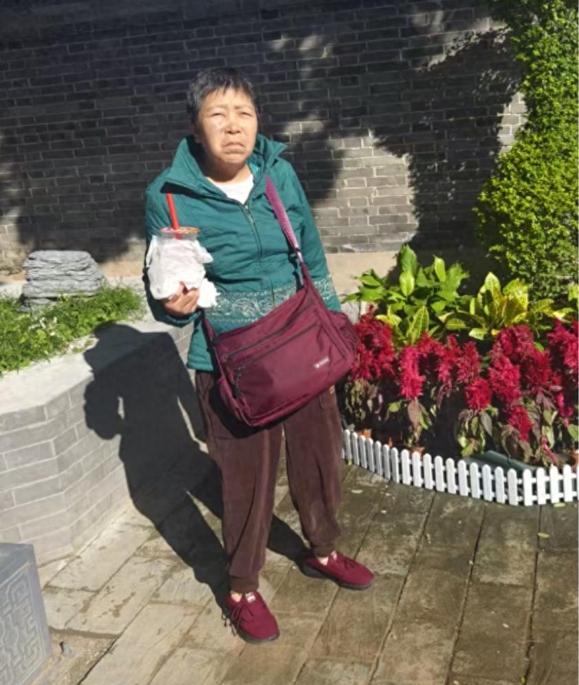 走失者照片 天津市寻人：六旬老太走失，穿灰白色...