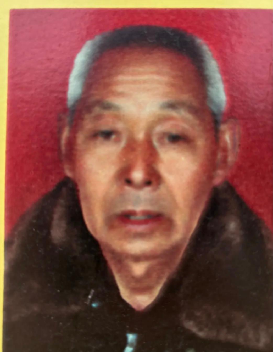 走失者照片 平顶山市寻人：七旬老人走失，穿黑色...