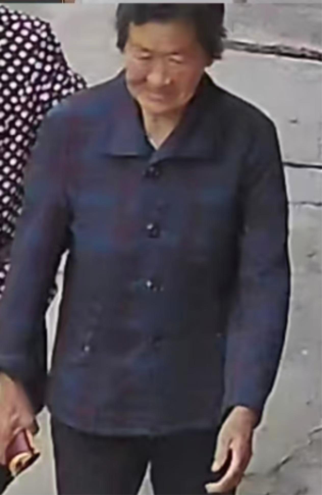 走失者照片 南阳寻人：八旬老太走失，穿紫色格子...