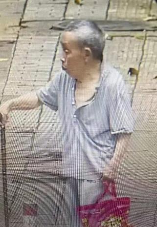 走失者照片 宜宾寻人！八旬老人失联，穿灰色衣裤...