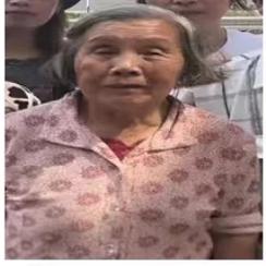 走失者照片 丽水急寻：八旬老太走失，穿花短袖、...