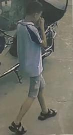 走失者照片 荆州监利急寻：12岁男孩失联，穿蓝...