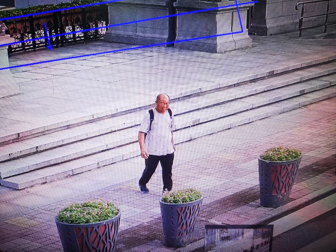 走失者照片 武汉急寻：六旬老人失联，穿白色条纹...