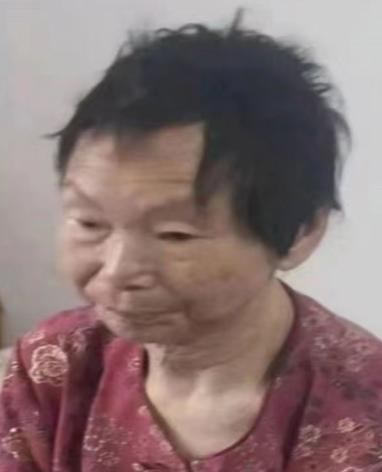 走失者照片 合肥急寻！七旬老太走失，穿蓝色碎花...