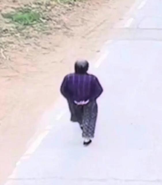 走失者照片 郑州急寻：七旬老太失联，穿紫色格子...
