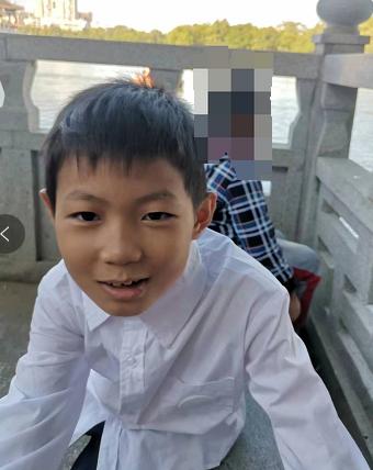 走失者照片 孩子你在哪儿？惠州10岁男生失联，...