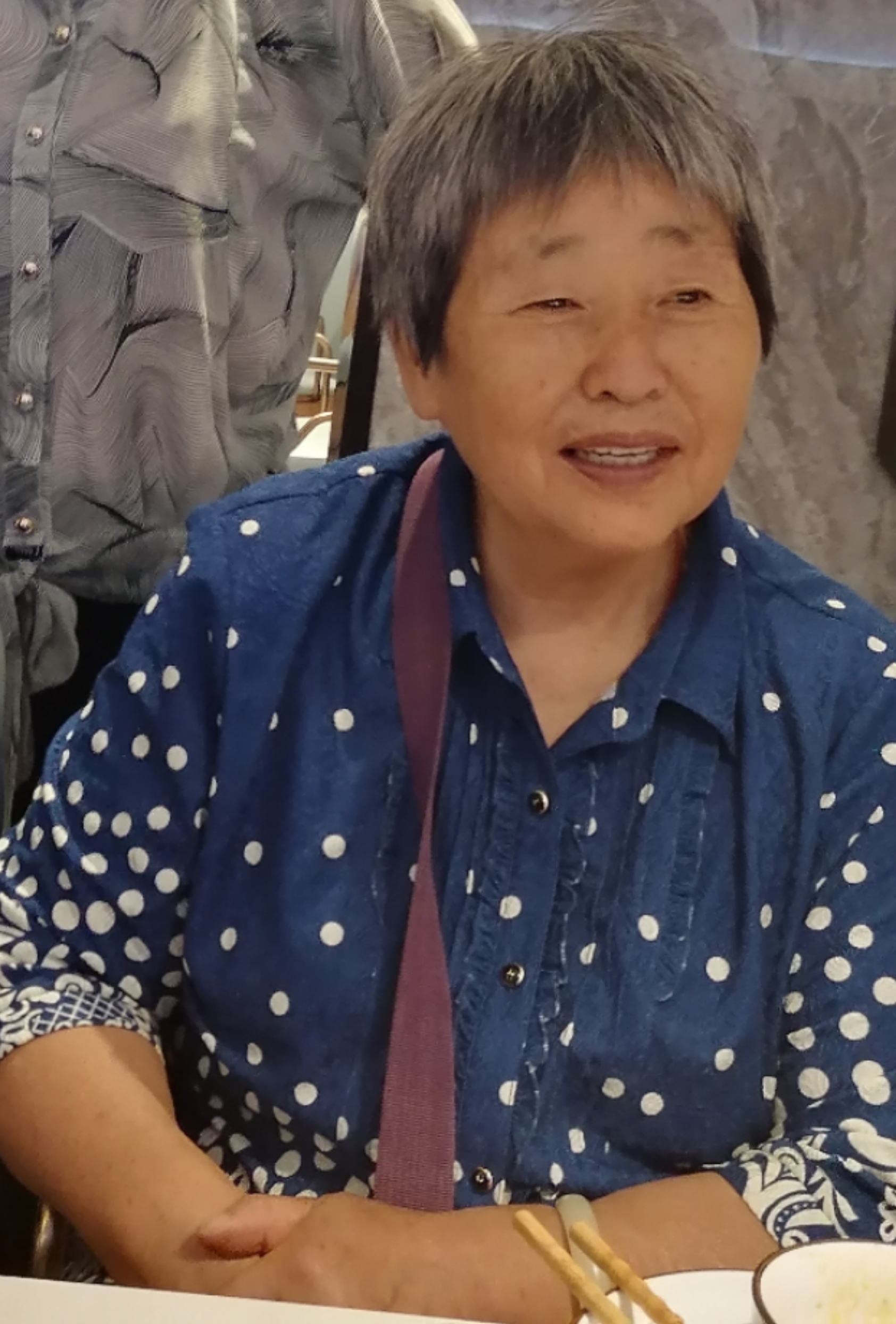走失者照片 淮南寻人：七旬老太失联，拄拐，高1...