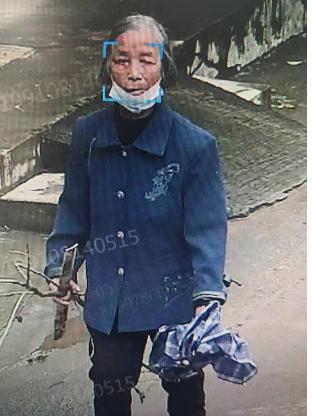 走失者照片 上饶急寻：八旬老太失联多日，花白短...