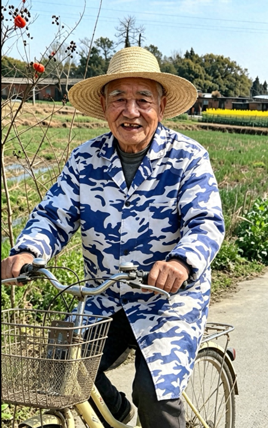 走失者照片 上饶市寻人：八旬老人走失，穿白底蓝...