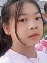 走失者照片 揭阳急寻：15岁女孩失联，穿白色短...