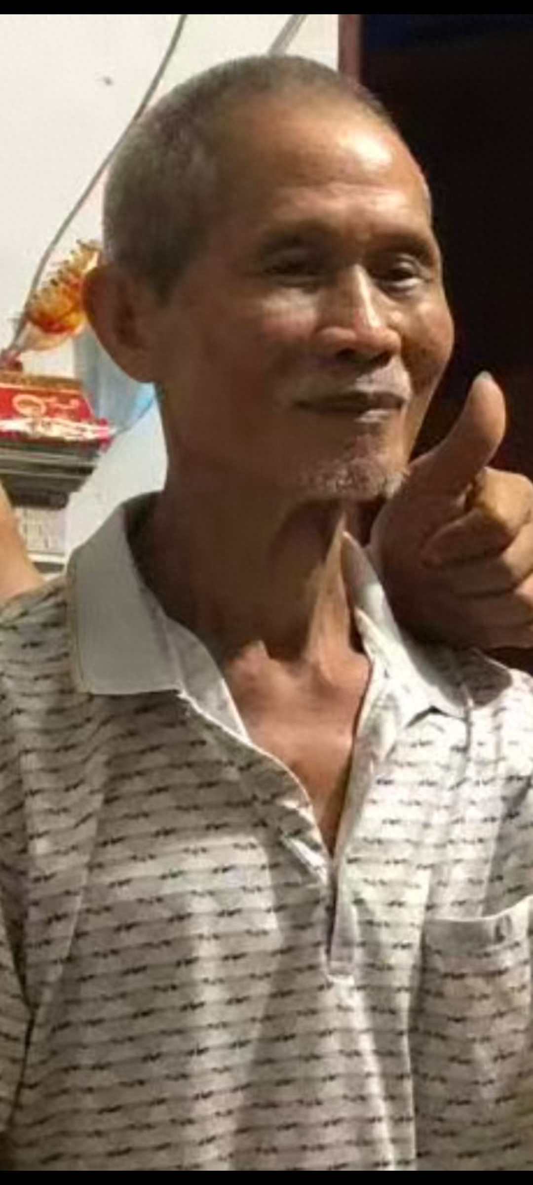 走失者照片 肇庆市寻人：八旬老人走失，穿白色上...