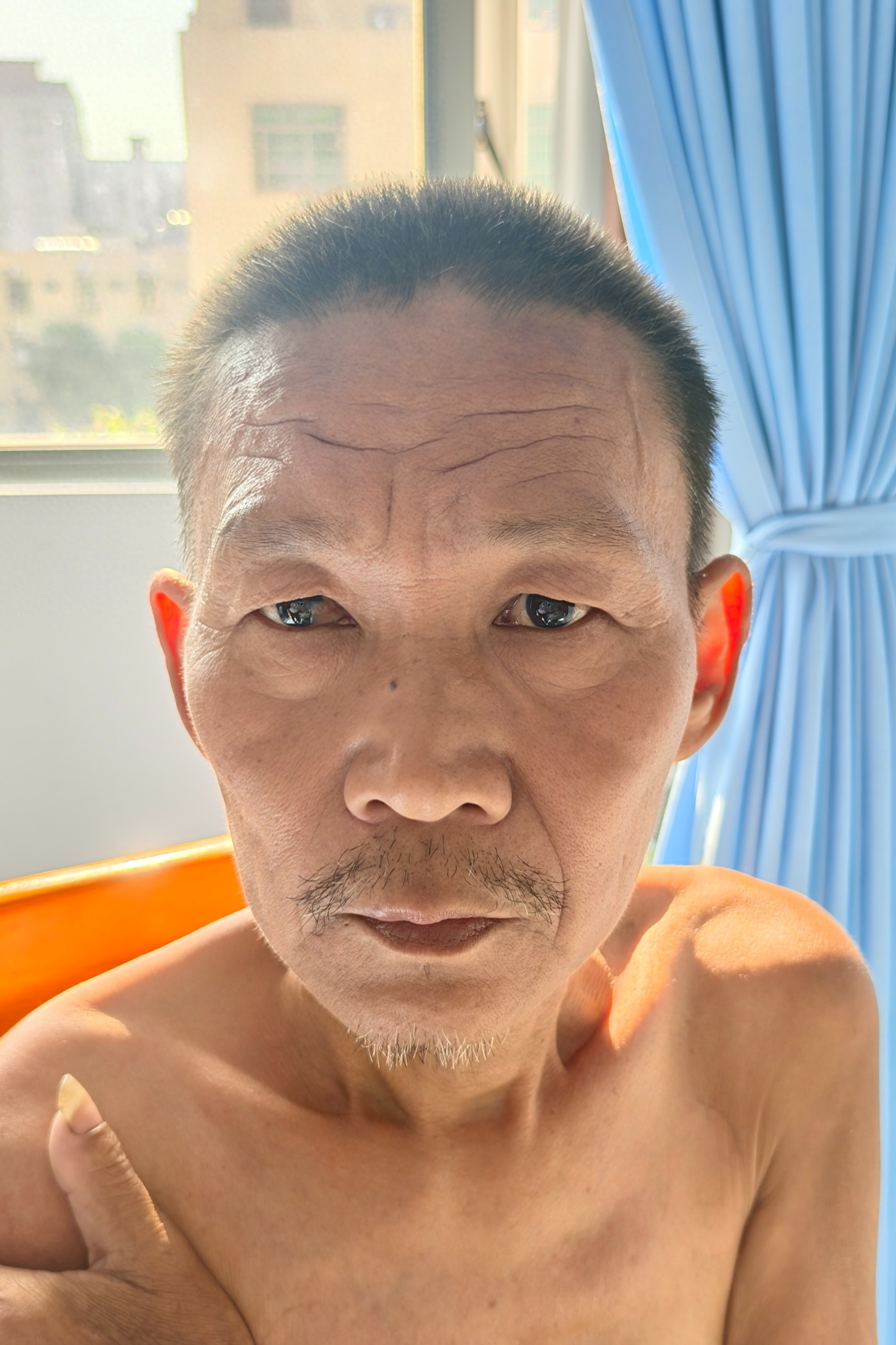 走失者照片 海口寻亲：五旬男子被救助，自述叫周...