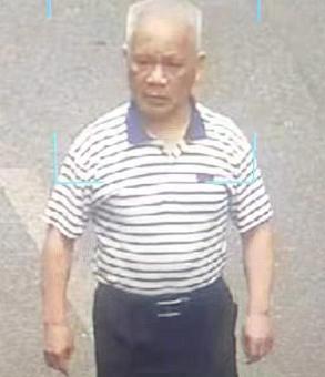 走失者照片 萍乡急寻：六旬老人走失，穿白色条纹...