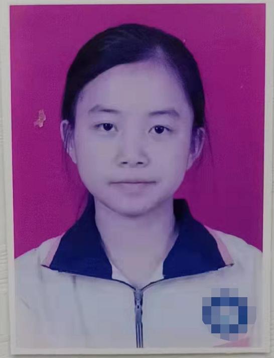 走失者照片 信阳急寻：14岁女孩失联，高1米4...