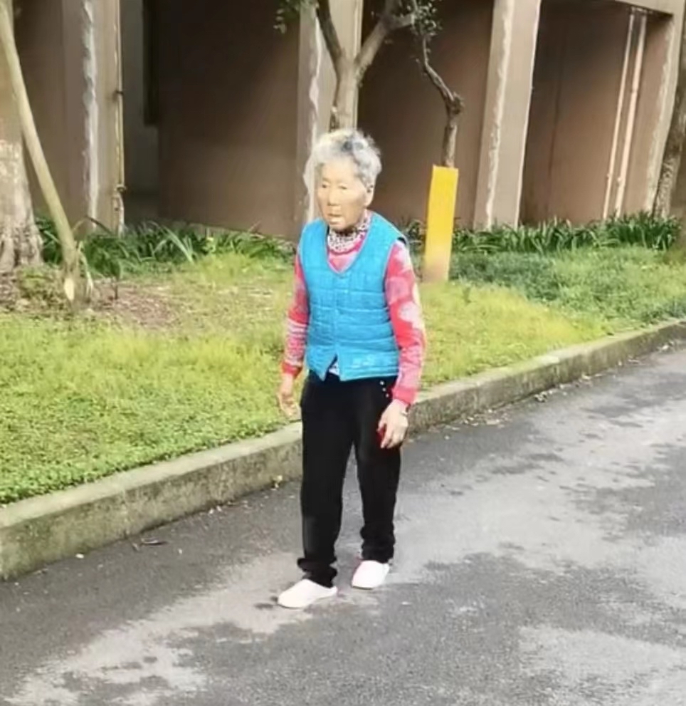 走失者照片 重庆急寻：八旬老太失联，穿花纹上衣...