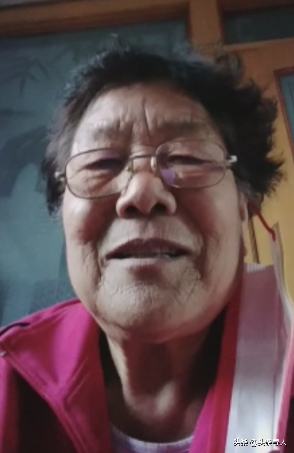 走失者照片 山东侄女跨海寻找台湾大爷赵立吉,两...