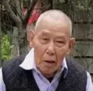 走失者照片 南充寻人！八旬老人走失，推轮椅，戴...